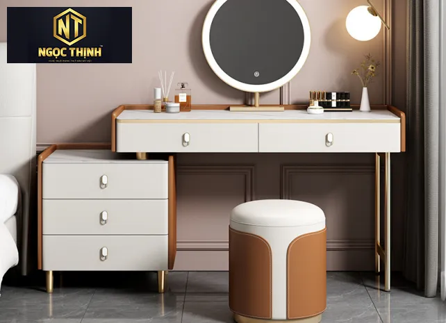 Bàn trang điểm hiện đại Bàn trang điểm hiện đại